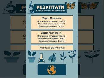 Државниот натпревар по природни науки, 11-06-2026 - слика 2